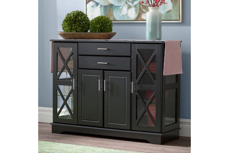 Wayfair black deals buffet